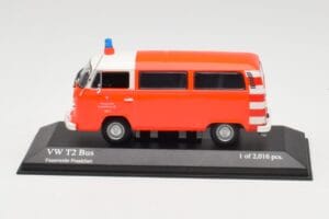 Volkswagen T2 Bus Bombeiros Frankfurt Minichamps 1:43 400053091 Metal