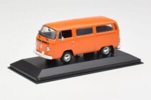 Volkswagen T2 Bus Laranja Minichamps 1:43 400053000 Metal - imagem 2 de 4