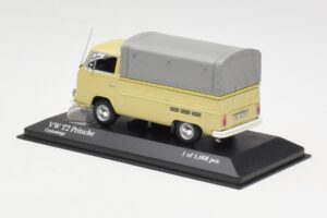 Volkswagen T2 Flatbed Bege Minichamps 1:43 400053204 Metal - imagem 3 de 4