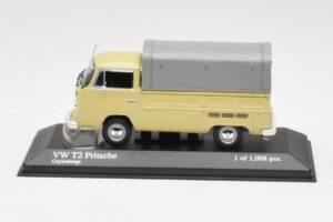 Volkswagen T2 Flatbed Bege Minichamps 1:43 400053204 Metal