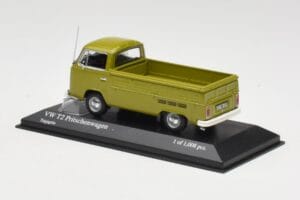 Volkswagen T2 Flatbed Verde Minichamps 1:43 400053202 Metal - imagem 3 de 4