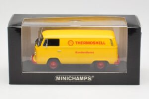 Volkswagen T2 Shell Service Minichamps 1:43 400053062 Metal - imagem 4 de 4