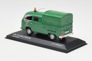 Volkswagen T2b Double Cab Flatbed Stadt Solberg Minichamps 1:43 400053261 Metal - imagem 3 de 4