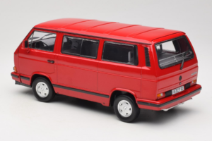 Volkswagen T3 Redstar Vermelho Norev 1:18 188542 Metal - imagem 5 de 6