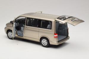 Volkswagen T5 Multivan Beige Metallic Norev 1:18 188602 Metal - imagem 7 de 8