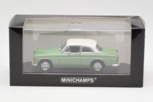 Volvo 121 Amazon Verde Claro & Branco Minichamps 1:43 430171005 Metal - imagem 4 de 4