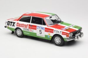 Volvo 142 #5 H. Mikkola / E. Rautanen Rally 1000 Lakes 1973 MCG 1:18 MCG18529R Metal - imagem 4 de 6