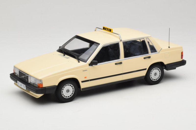 Volvo 740 GL Taxi Alemanha Minichamps 1:18 155171792 Metal