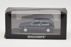 Volkswagen Golf Mk2 Azul Protótipo de Feira Minichamps 1:43 GOLFHANDMUSTER Metal - imagem 4 de 4