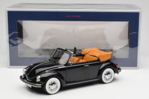 Volkswagen Beetle 1303 Cabriolet Preto Norev 1:18 188533 Metal - imagem 6 de 6