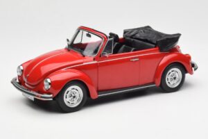 Volkswagen Beetle 1303 Cabriolet Vermelho Norev 1:18 188529 Metal