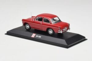 Volkswagen 1500 Ruby Vermelho Minichamps 1:43 VW001 Metal - imagem 3 de 4