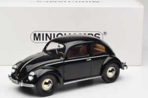 Volkswagen Beetle Type 1 Preto Minichamps 1:18 107054001 Metal - imagem 6 de 6