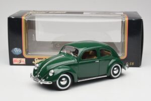 Volkswagen Export Sedan Beryl Verde Maisto 1:18 31820 Metal - imagem 8 de 8