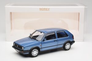Volkswagen Golf Mk2 10 Million Star Azul Metálico Norev 1:18 188562 Metal - imagem 8 de 8