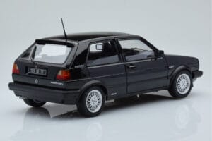 Volkswagen Golf GTI Mk2 Match Preto Norev 1:18 188559 Metal - imagem 3 de 8