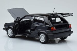 Volkswagen Golf GTI Mk2 Match Preto Norev 1:18 188559 Metal - imagem 5 de 8