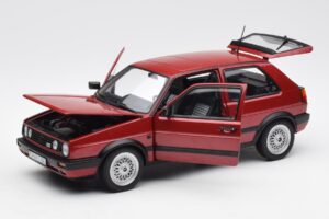 Volkswagen Golf Mk2 GTI Vermelho Metálico Norev 1:18 188555 Metal - imagem 2 de 8