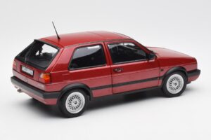 Volkswagen Golf Mk2 GTI Vermelho Metálico Norev 1:18 188555 Metal - imagem 3 de 8