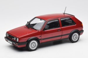 Volkswagen Golf Mk2 GTI Vermelho Metálico Norev 1:18 188555 Metal