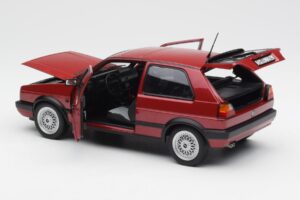 Volkswagen Golf Mk2 GTI Vermelho Metálico Norev 1:18 188555 Metal - imagem 5 de 8
