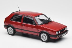 Volkswagen Golf Mk2 GTI Vermelho Metálico Norev 1:18 188555 Metal - imagem 6 de 8
