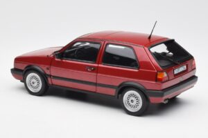 Volkswagen Golf Mk2 GTI Vermelho Metálico Norev 1:18 188555 Metal - imagem 7 de 8