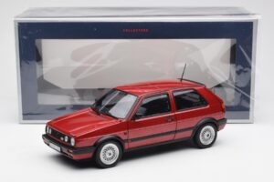 Volkswagen Golf Mk2 GTI Vermelho Metálico Norev 1:18 188555 Metal - imagem 8 de 8