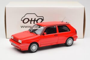 Volkswagen Golf Rallye G60 Mk2 Vermelho Otto 1:18 OT541 Resina - imagem 6 de 6