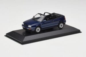Volkswagen Golf Mk3 Cabriolet Maritime Azul Minichamps 1:43 400055530 Metal - imagem 2 de 4