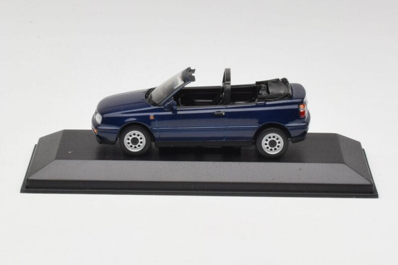 Volkswagen Golf Mk3 Cabriolet Maritime Azul Minichamps 1:43 400055530 Metal