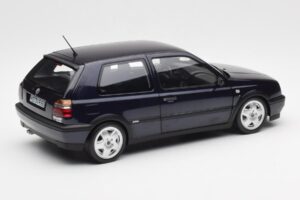 Volkswagen Golf Mk3 VR6 Azul Metálico Norev 1:18 188462 Metal - imagem 3 de 8