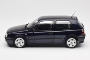 Volkswagen Golf Mk3 VR6 Azul Metálico Norev 1:18 188462 Metal - imagem 4 de 8