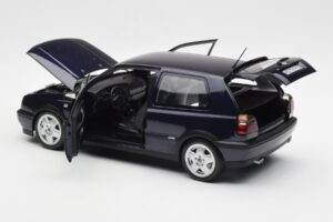 Volkswagen Golf Mk3 VR6 Azul Metálico Norev 1:18 188462 Metal - imagem 5 de 8