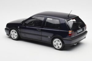 Volkswagen Golf Mk3 VR6 Azul Metálico Norev 1:18 188462 Metal - imagem 7 de 8