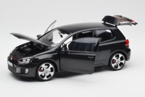 Volkswagen Golf Mk6 GTI Cinzento Metálico Norev 1:18 188503 Metal - imagem 2 de 7