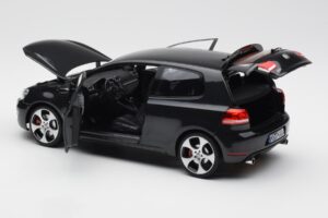 Volkswagen Golf Mk6 GTI Cinzento Metálico Norev 1:18 188503 Metal - imagem 5 de 7