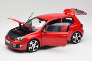 Volkswagen Golf Mk6 GTI Tornado Vermelho Norev 1:18 5K3099302Y3D Metal - imagem 2 de 8