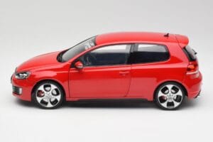 Volkswagen Golf Mk6 GTI Tornado Vermelho Norev 1:18 5K3099302Y3D Metal - imagem 4 de 8