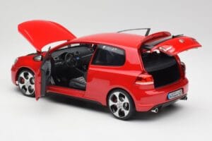 Volkswagen Golf Mk6 GTI Tornado Vermelho Norev 1:18 5K3099302Y3D Metal - imagem 5 de 8