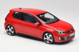 Volkswagen Golf Mk6 GTI Tornado Vermelho Norev 1:18 5K3099302Y3D Metal - imagem 6 de 8