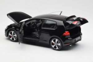 Volkswagen Golf Mk7 GTI Preto Norev 1:18 188550 Metal - imagem 5 de 8