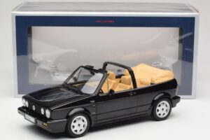 Volkswagen Golf Mk1 Cabriolet Preto Norev 1:18 188568 Metal - imagem 6 de 6