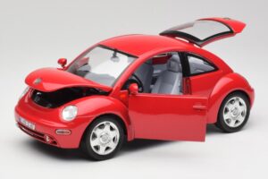 Volkswagen New Beetle Vermelho Bburago 1:18 3342 Metal - imagem 2 de 8