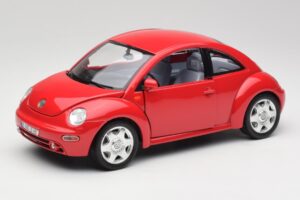 Volkswagen New Beetle Vermelho Bburago 1:18 3342 Metal
