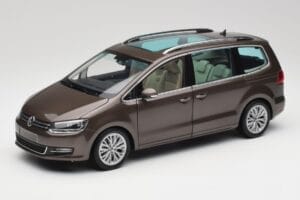 Volkswagen Sharan 7N Castanho Carvalho Metálico Minichamps 1:18 110051001 Metal