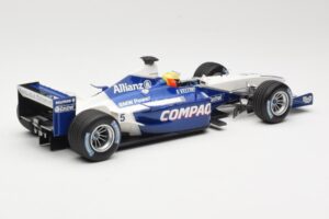 Williams FW23 BMW #5 R. Schumacher Practice San Marino GP 2001 Minichamps 1:18 80430146710 Metal - imagem 2 de 6
