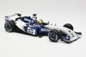Williams FW26 BMW #4 R. Schumacher F1 2004 Minichamps 1:18 80430309495 Metal - imagem 4 de 6