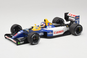 Williams FW14B Renault #5 N. Mansell Canon Williams Team F1 World Champion 1992 Minichamps 1:18 186920005 Metal - imagem 2 de 9