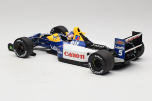 Williams FW14B Renault #5 N. Mansell Canon Williams Team F1 World Champion 1992 Minichamps 1:18 186920005 Metal - imagem 5 de 9